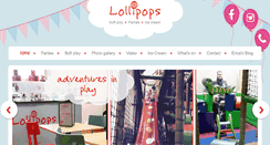 Desktop Screenshot of lollipopsplaycafe.com